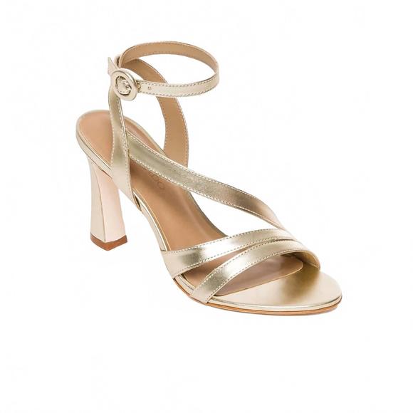 NEW BERNARDO women\'s leslie heel in champagne